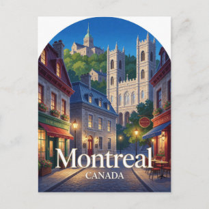Carte Postale Voyage Architecture Ancien Québec Montréal