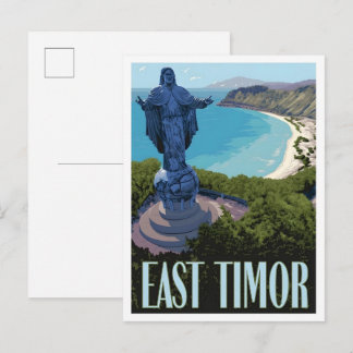 Carte Postale Voyage Art Vintage Timor oriental