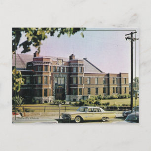 Carte Postale Voyage au Canada des années 1970 modifiable