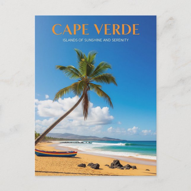 Carte Postale Voyage au Cap-Vert (Devant)