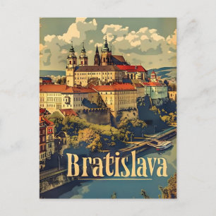 Carte Postale Voyage Bratislava et vintage