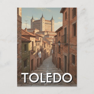 Carte Postale Voyage dans l'Alcazar de Tolède en Espagne