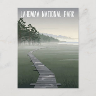 Carte Postale Voyage dans le parc national de Lahemaa en Estonie