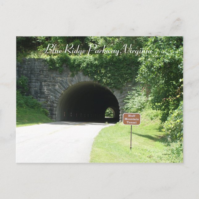 Carte Postale Voyage Dans Le Tunnel (Devant)