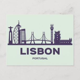 Carte postale Voyage de Lisbonne Portugal