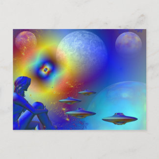 Carte Postale Voyage de nuit