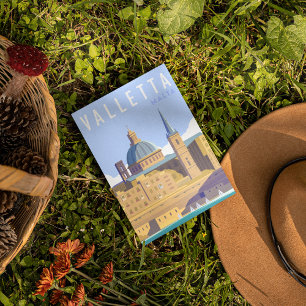 Carte Postale Voyage de Valletta malta moderne
