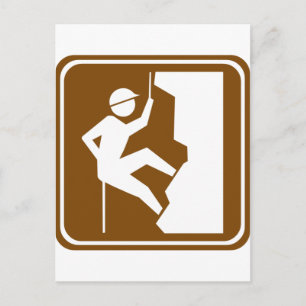 Carte Postale Voyage d'Escalades rocheuses