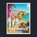 Carte Postale Voyage en Algarve Portugal<br><div class="desc">L'Algarve, la région la plus méridionale du Portugal, est connue pour son littoral à couper le souffle, ses plages dorées et ses villages pittoresques aux maisons blanchies à la chaux. Avec plus de 300 jours d'ensoleillement par an, c'est l'une des principales destinations balnéaires d'Europe, offrant des falaises spectaculaires, des grottes...</div>