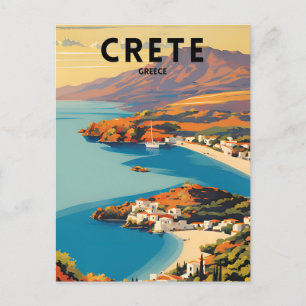 Carte Postale Voyage en Crète Grèce