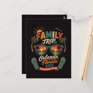 Carte Postale Voyage en famille Orlando Floride 2026
