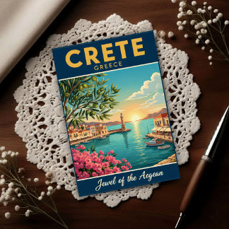 Carte Postale Voyage en Grèce : Une collection vintage des année