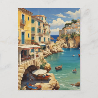 Carte Postale Voyage en Grèce vintage - Île de Corfou