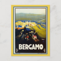 Voyage en Italie à Bergame années 1920