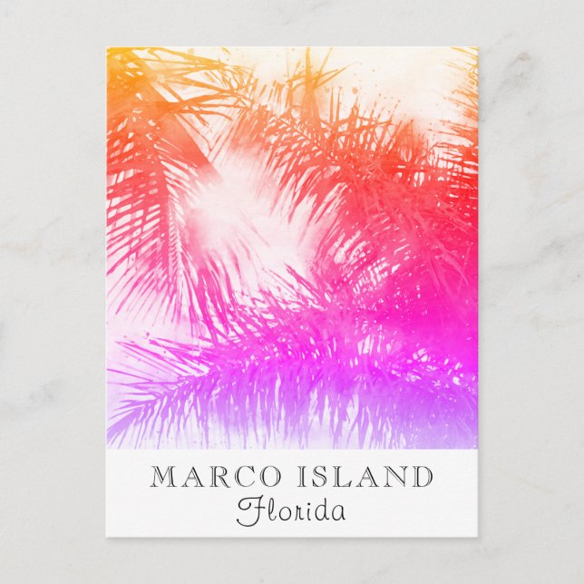 Carte Postale *~* Voyage exotique AP25 Personnaliser - Feuille d (Devant)