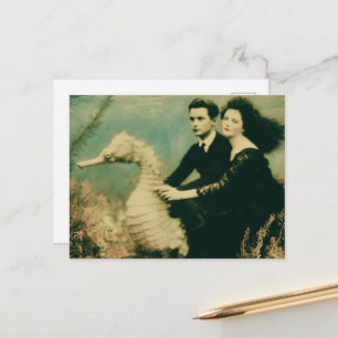 Carte Postale Voyage Fantastique Hippocampe