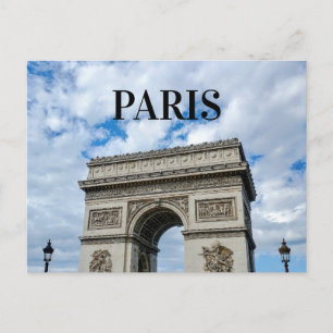 Carte Postale Voyage France Paris  Photo de l'Arc de Triomphe  