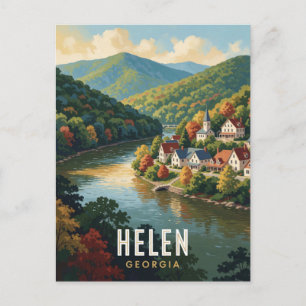 Carte Postale Voyage Helen Géorgie Blue Ridge