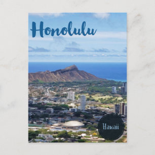 Carte Postale Voyage Honolulu Hawaii