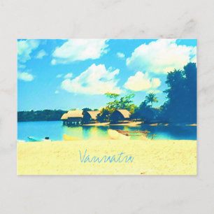 Carte Postale Voyage île tropicale Vanuatu
