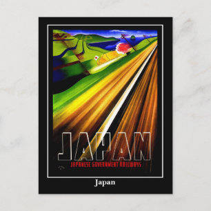 Carte postale Voyage Japon vintage