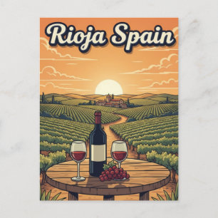 Carte Postale Voyage La Rioja Espagne