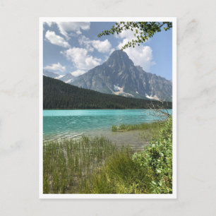 Carte Postale Voyage moderne lac et montagnes du canada