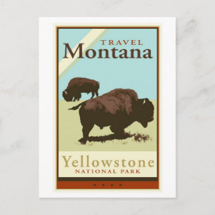 Carte Postale Voyage Montana