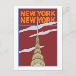 CARTE POSTALE VOYAGE-NY, NY-