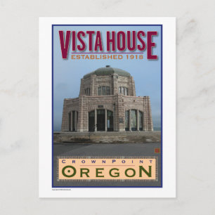 Carte Postale VOYAGE-Oregon-Vista - Maison-