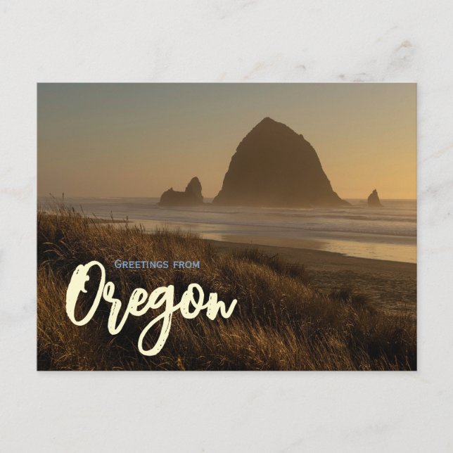 Carte Postale Voyage panoramique sur la côte de l'Oregon (Devant)