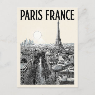 Carte Postale Voyage Paris France