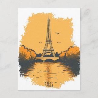 Carte Postale Voyage Paris France