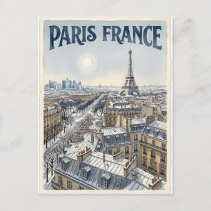 Carte Postale Voyage Paris France