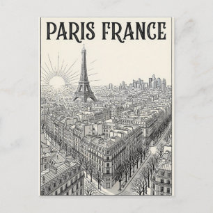 Carte Postale Voyage Paris France