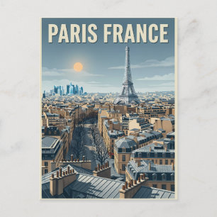 Carte Postale Voyage Paris France