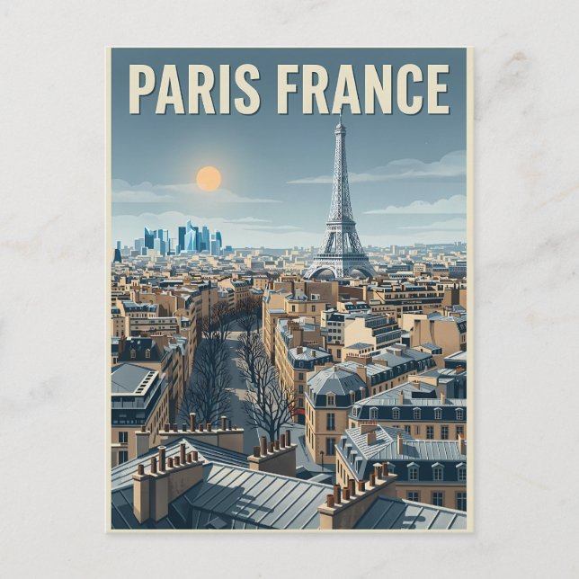 Carte Postale Voyage Paris France  (Devant)