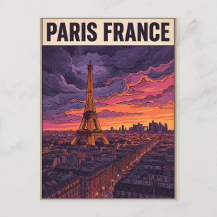 Carte Postale Voyage Paris France