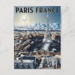 Carte Postale Voyage Paris France
