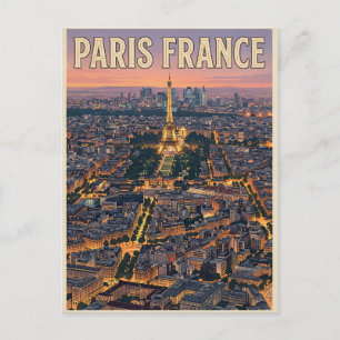 Carte Postale Voyage Paris France