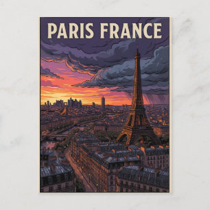Carte Postale Voyage Paris France