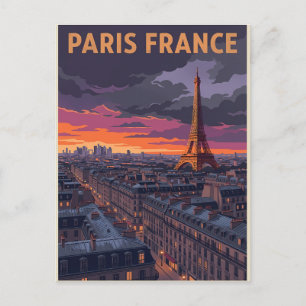Carte Postale Voyage Paris France