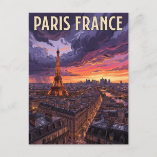 Carte Postale Voyage Paris France