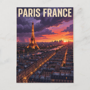 Carte Postale Voyage Paris France