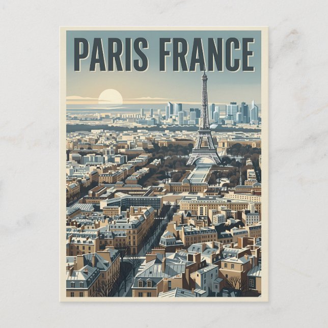 Carte Postale Voyage Paris France  (Devant)