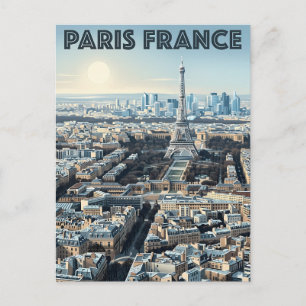 Carte Postale Voyage Paris France