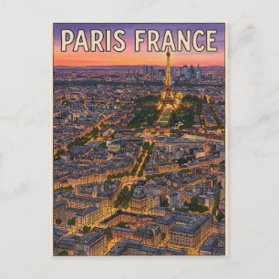 Carte Postale Voyage Paris France