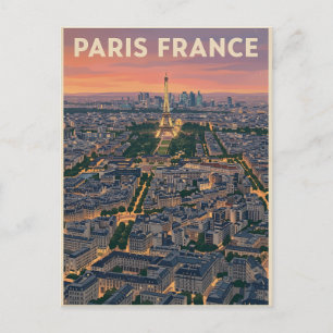 Carte Postale Voyage Paris France