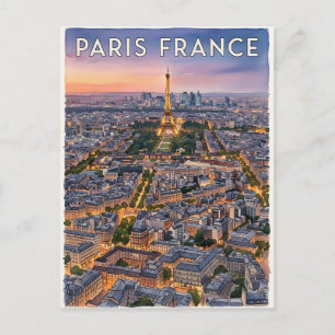 Carte Postale Voyage Paris France