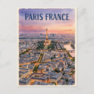 Carte Postale Voyage Paris France